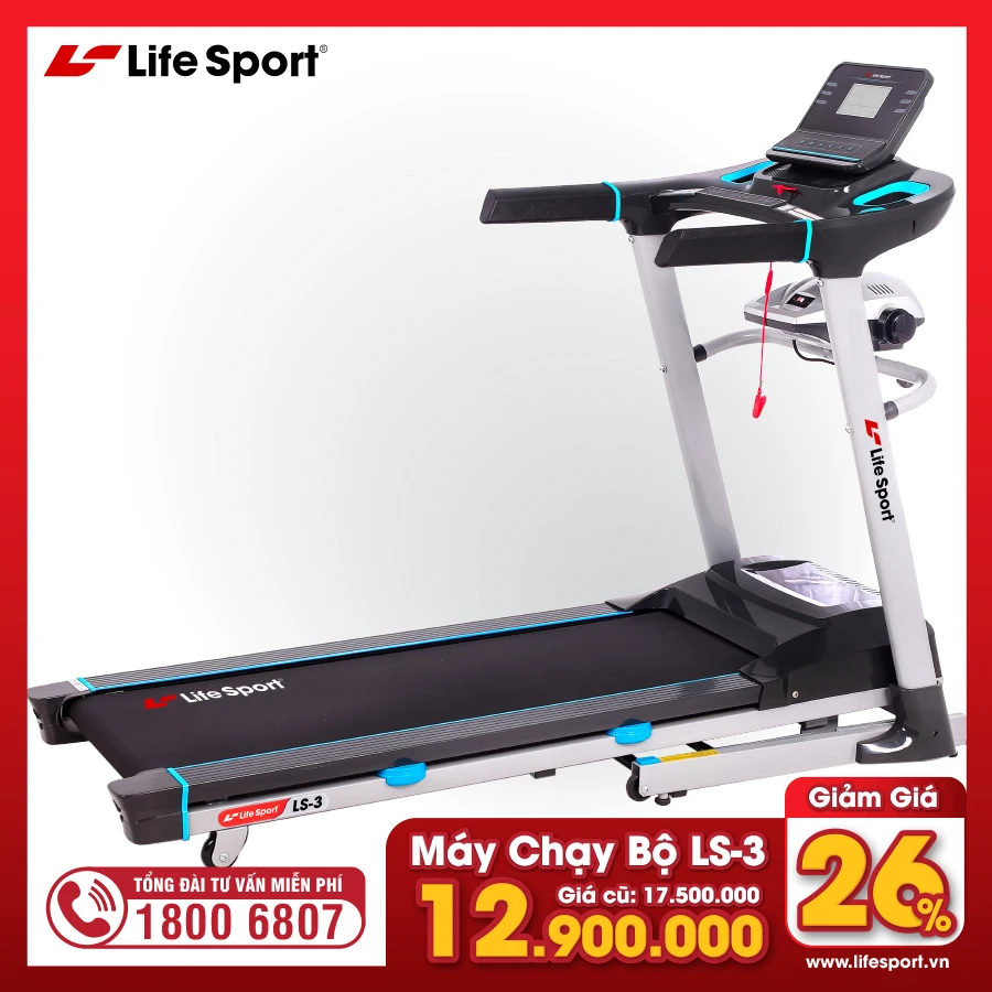 Máy chạy bộ Lifesport LS-3