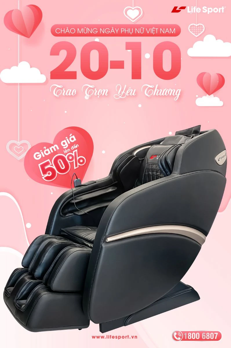 khuyến mãi 20-10 | lifesport