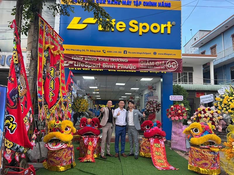 Khai trương cửa hàng lifesport Bình Phước