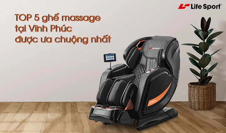 Mua ghế massage Vĩnh Phúc giá rẻ, góp 0%