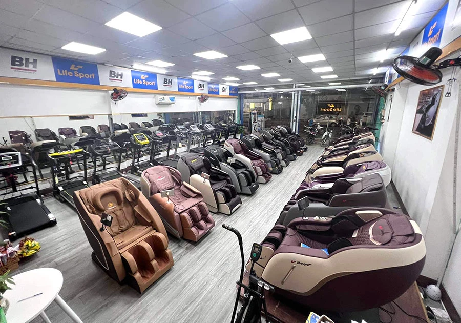 Ghế massage toàn thân giá rẻ tại TP Hồ Chí Minh đa dạng mẫu mã