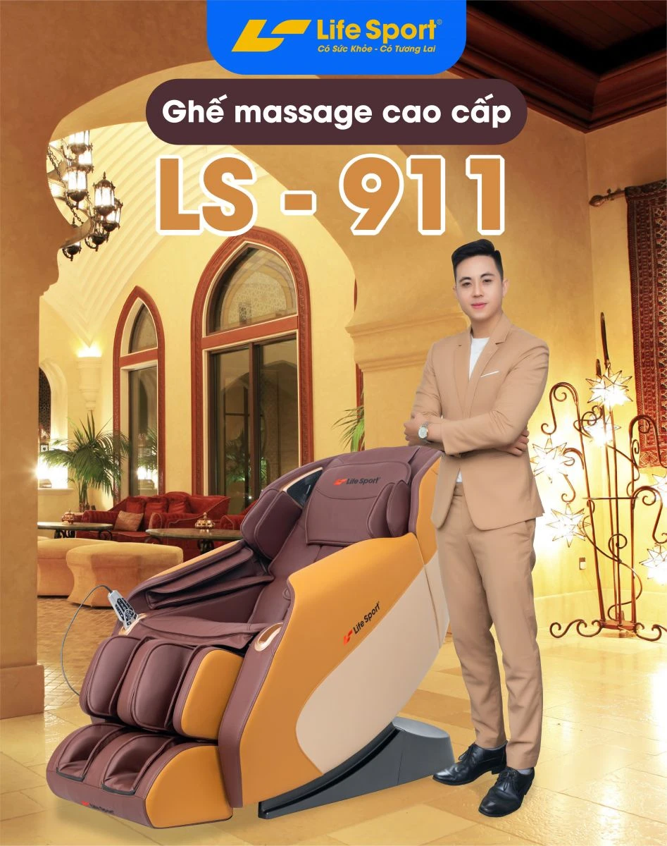 Ghế massage Lifesport LS-911 