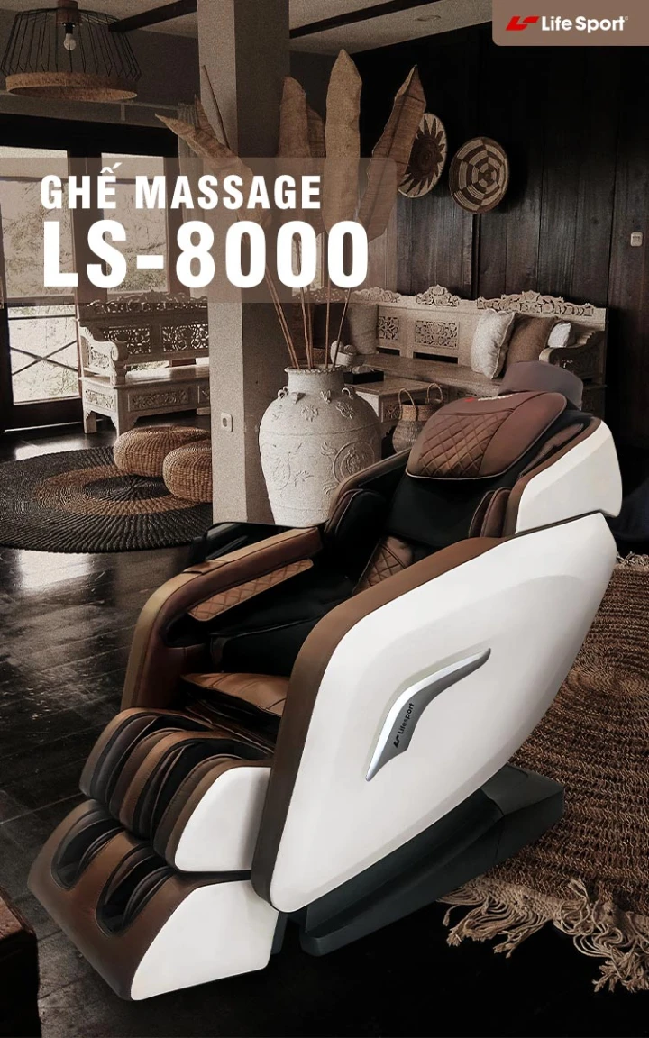 Ghế massage thương hiệu Lifesport