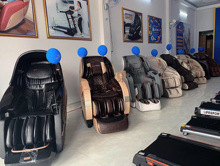 Ghế massage Cần Thơ giá rẻ, góp 0%