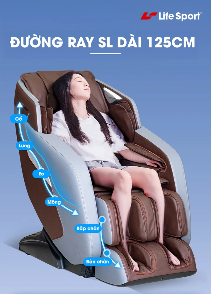 Mua ghế massage Vĩnh Phúc chính hãng | Ray SL