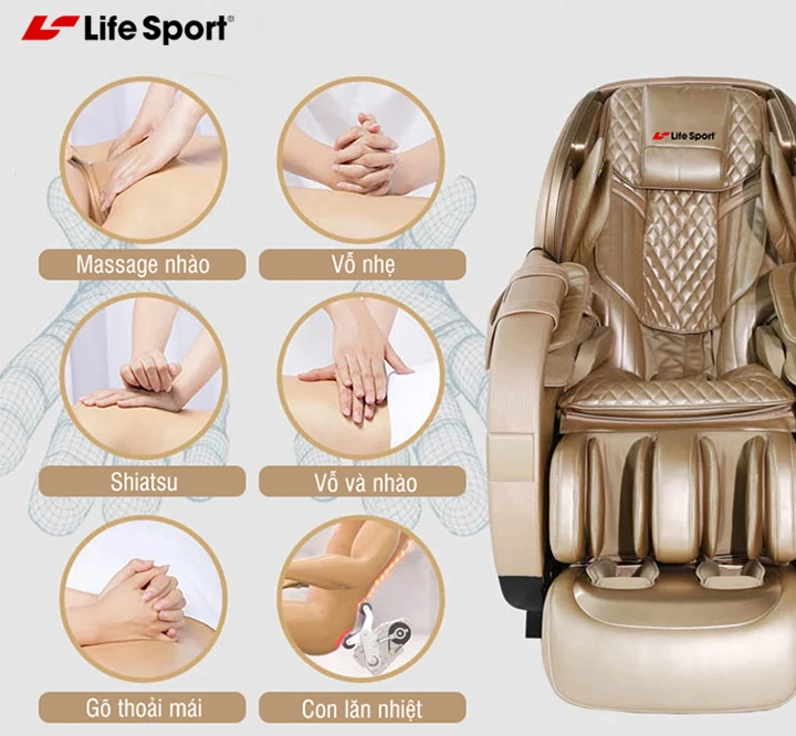 Ghế massage Vĩnh Phúc chăm sóc sức khỏe hoàn hảo