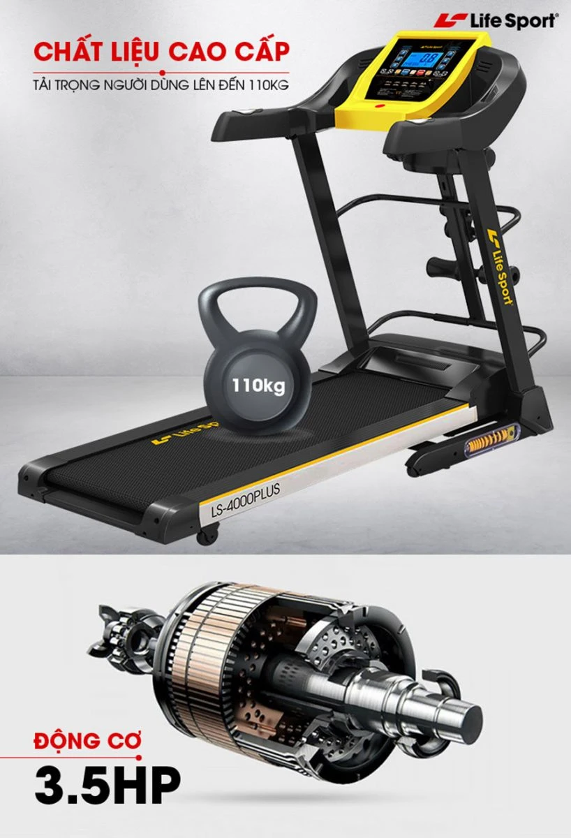 Nên ưu tiên lựa chọn máy chạy bộ có chất liệu tốt