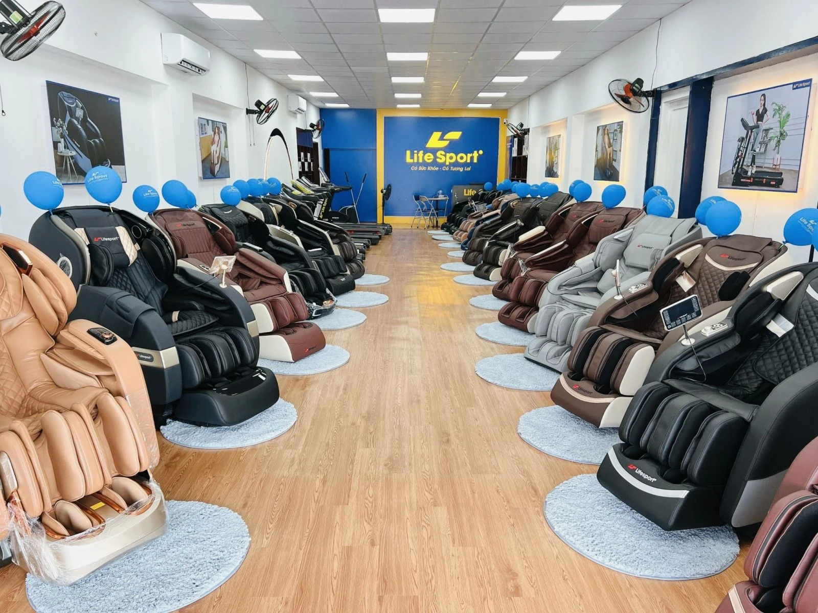 Thương hiệu ghế massage Lifesport