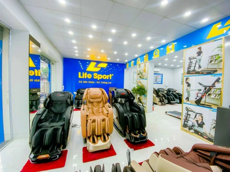 Life Sport- địa chỉ mua ghế massage Long An chất lượng hàng đầu 