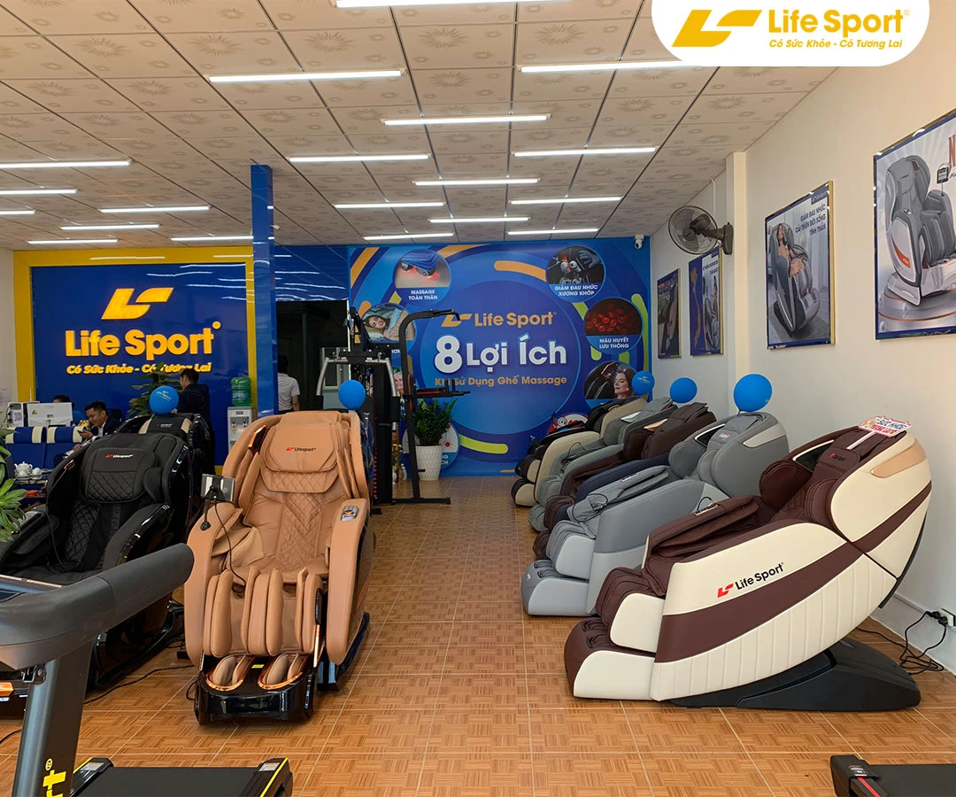 Cửa hàng bán ghế mát xa Lifesport Lâm Đồng