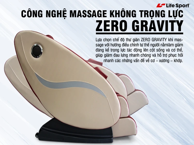 Công nghệ massage không trọng lực làm giảm đau nhức nhanh chóng