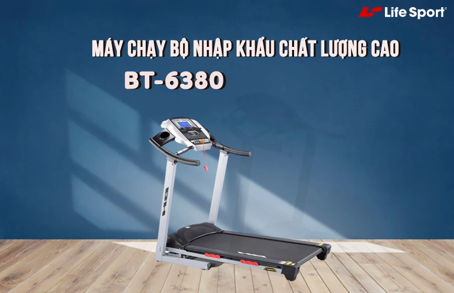 Máy chạy bộ tại nhà BH Fitnesss BT6380 chất lượng