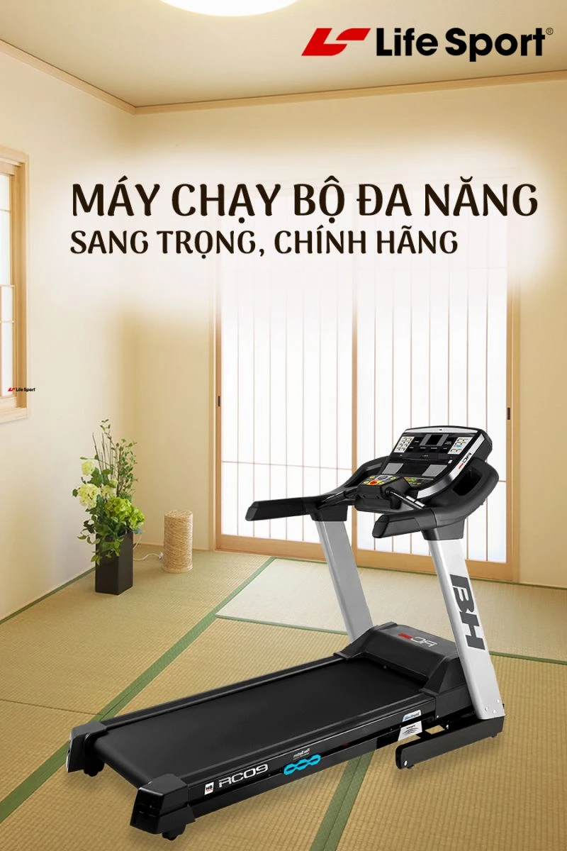 Máy chạy bộ đa năng chính hãng, giá rẻ