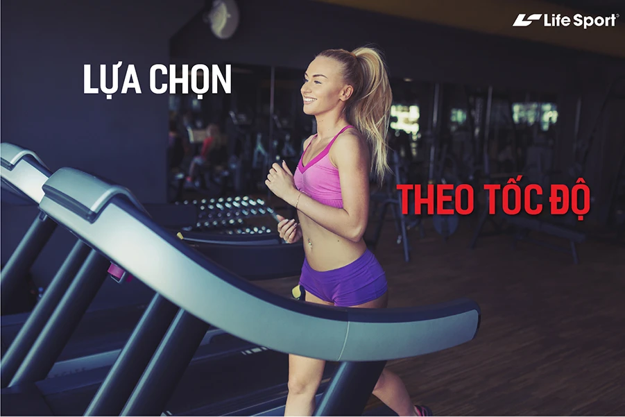 Lựa chọn máy chạy bộ theo tốc độ máy 