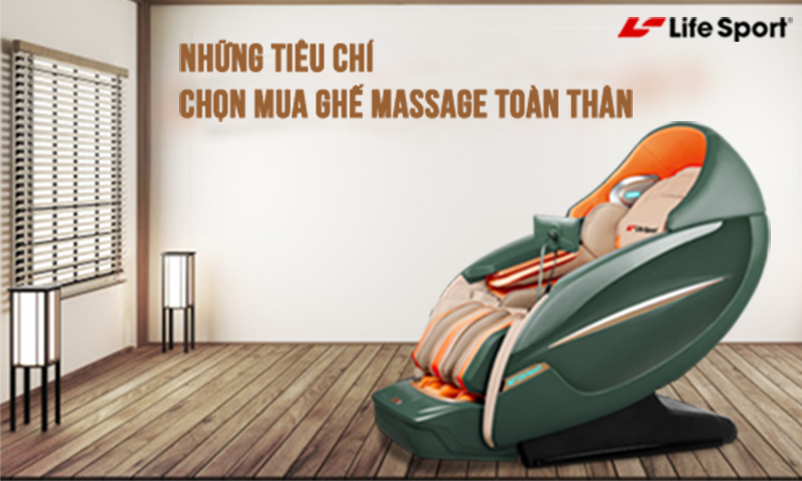 Cách lựa chọn ghế massage toàn thân giá rẻ chính hãng