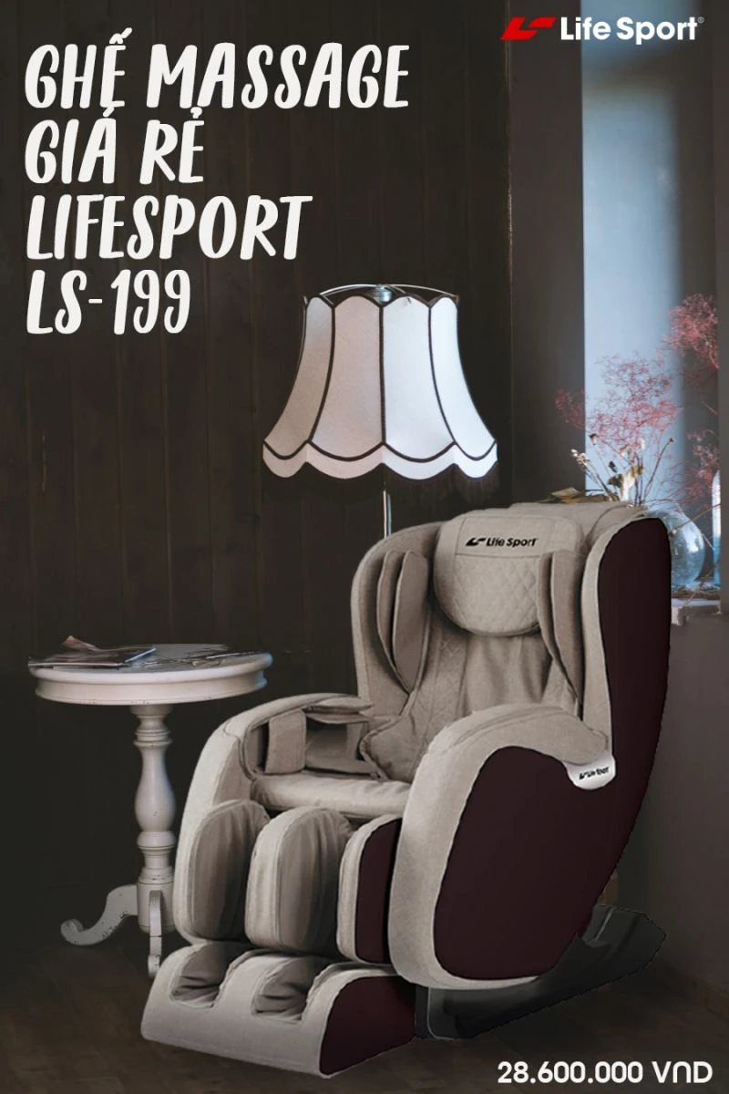 Ghế massage giá rẻ Life Sport LS-199