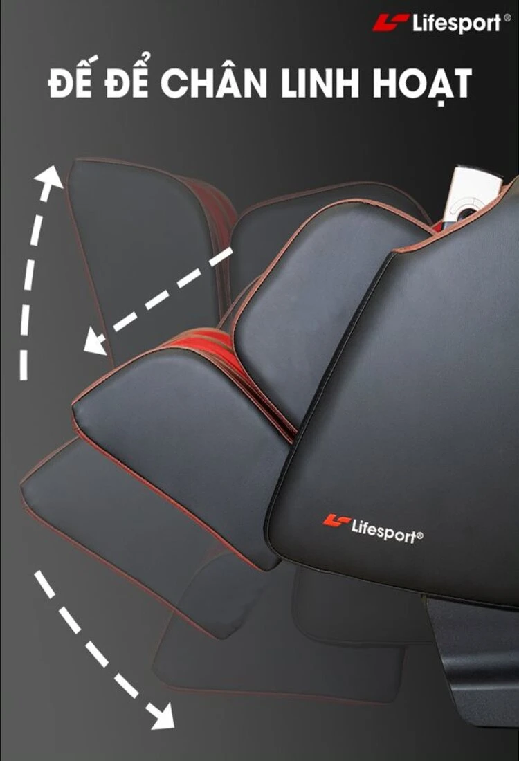 Đế để chân kéo dài