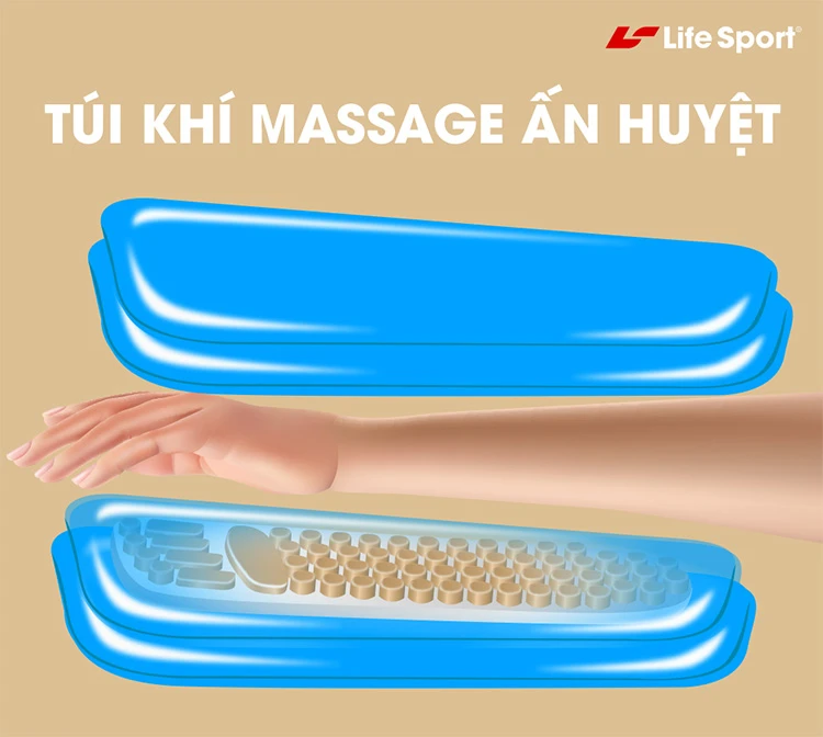 Công dụng của túi khí massage
