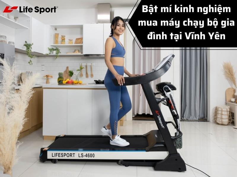 Bật mí kinh nghiệm mua máy chạy bộ gia đình tại Vĩnh Yên