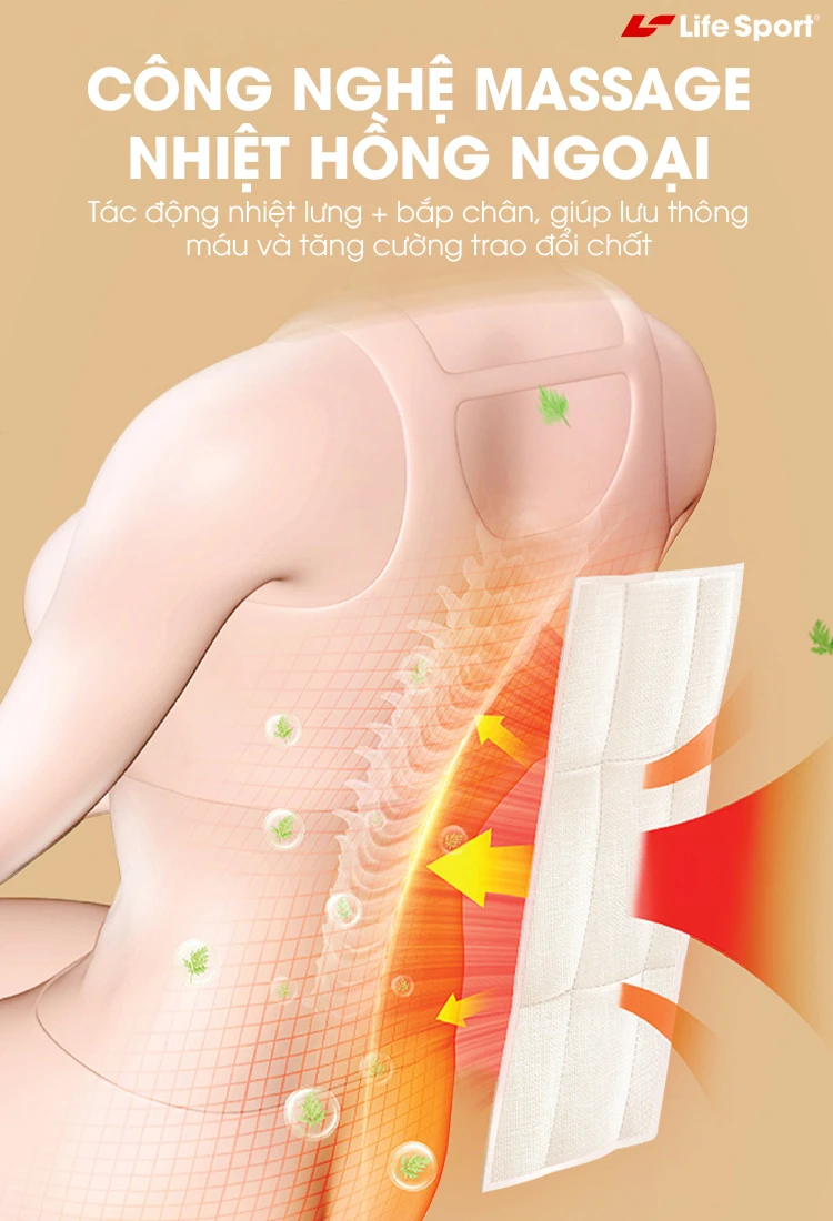 Massage nhiệt hồng ngoại