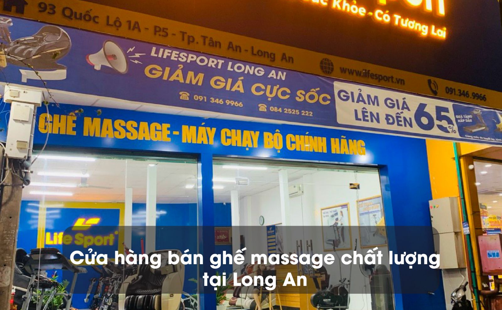 Cửa hàng bán ghế massage chất lượng tại Long An