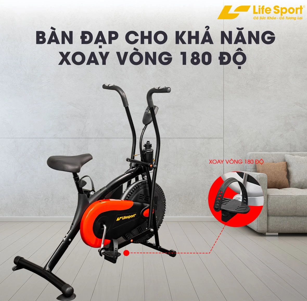 Đảm bảo an toàn với bàn đạp chống trượt