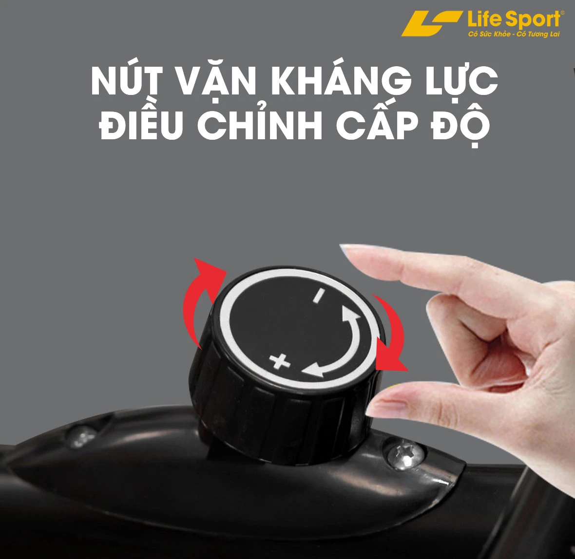 Điều chỉnh nút kháng lực theo sức bền cá nhân