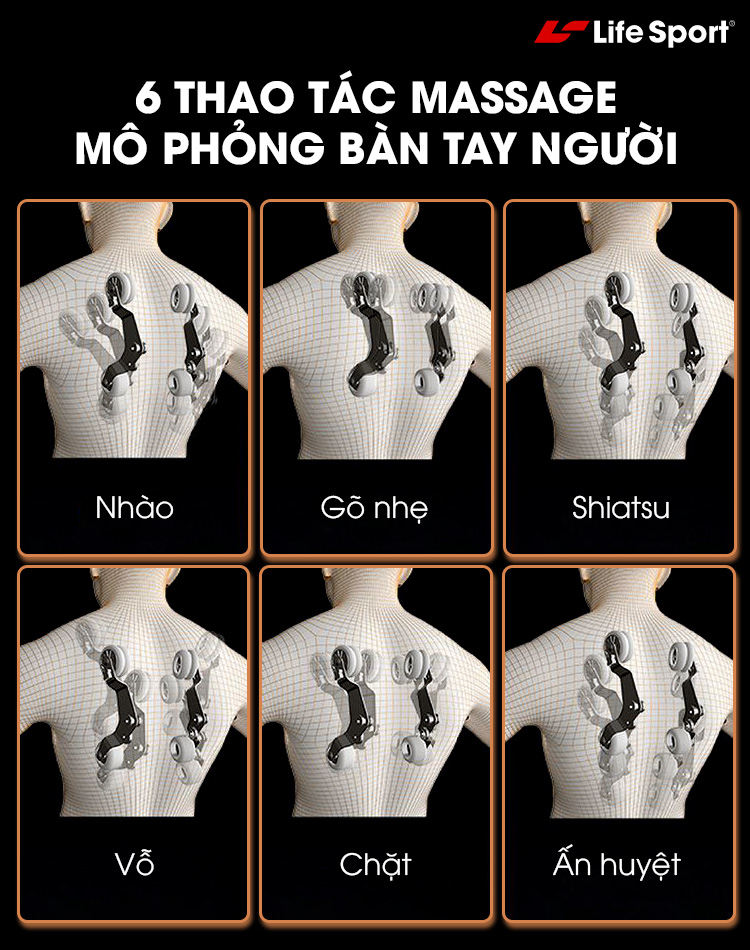 Công dụng tuyệt vời của ghế massage toàn thân cho sức khỏe