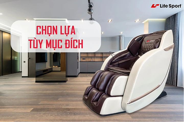 Xác định đúng đối tượng sử dụng ghế massage 