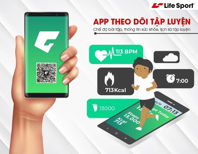 Máy chạy bộ tại nhà LS4000