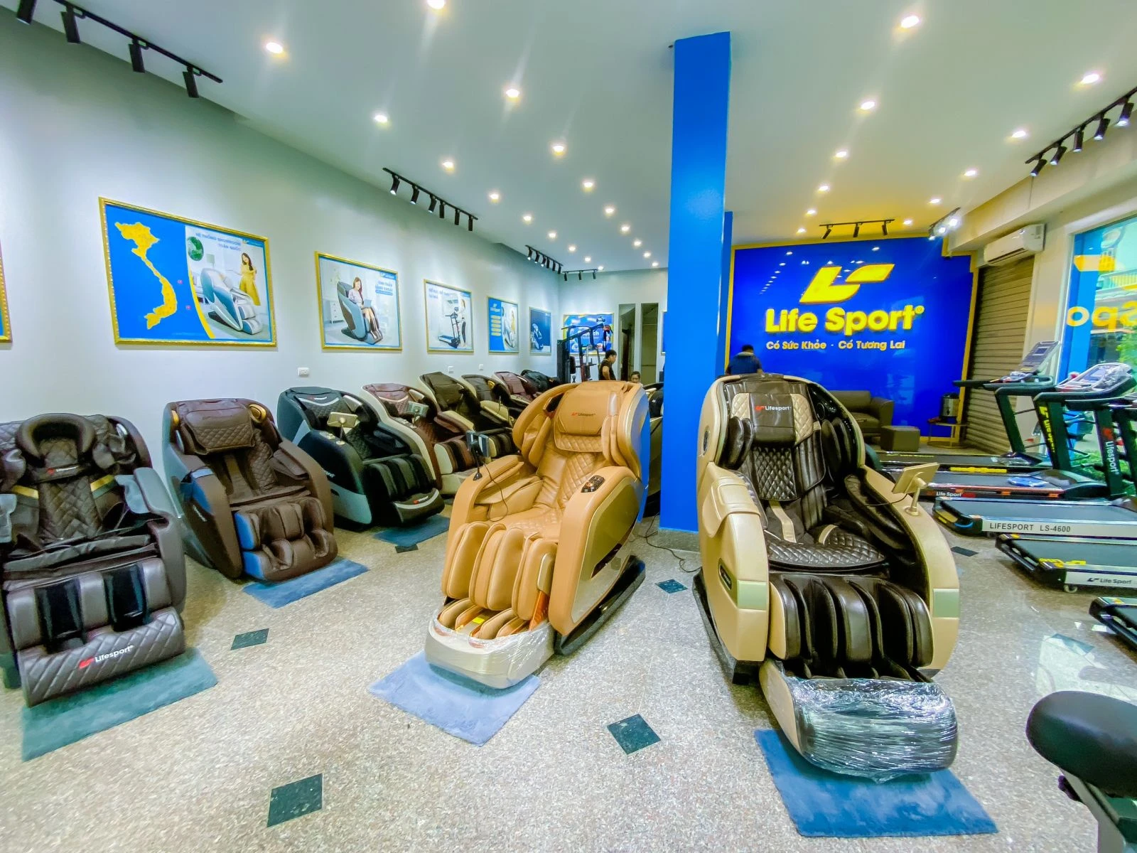 Ghế massage toàn thân LifeSport Đại Phúc Bắc Ninh