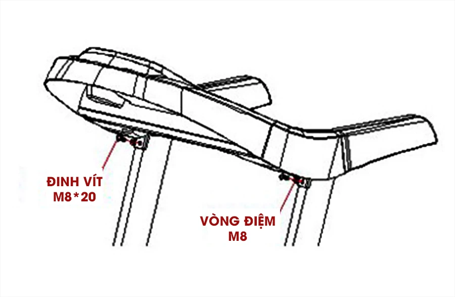 Lắp ráp máy chạy bộ bằng điện dễ dàng