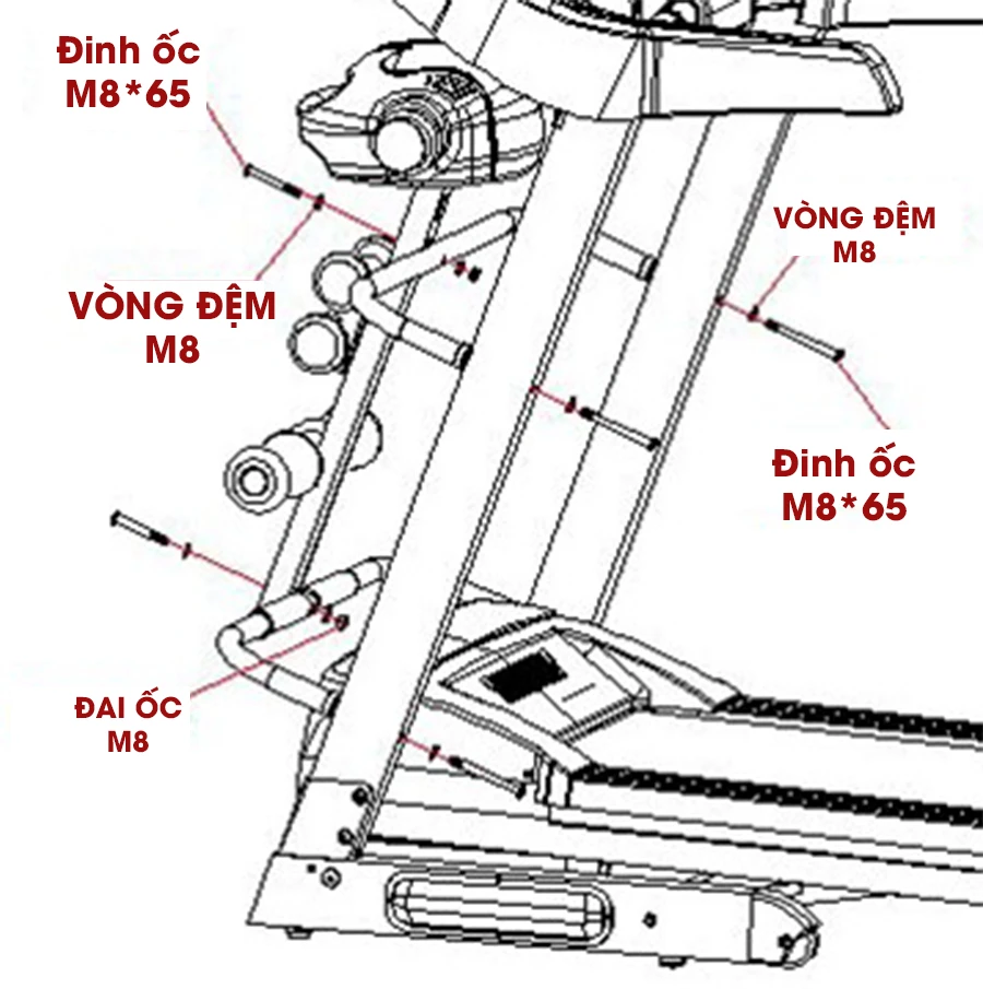 Lắp đặt máy chạy bộ tại nhà dễ dàng, an toàn