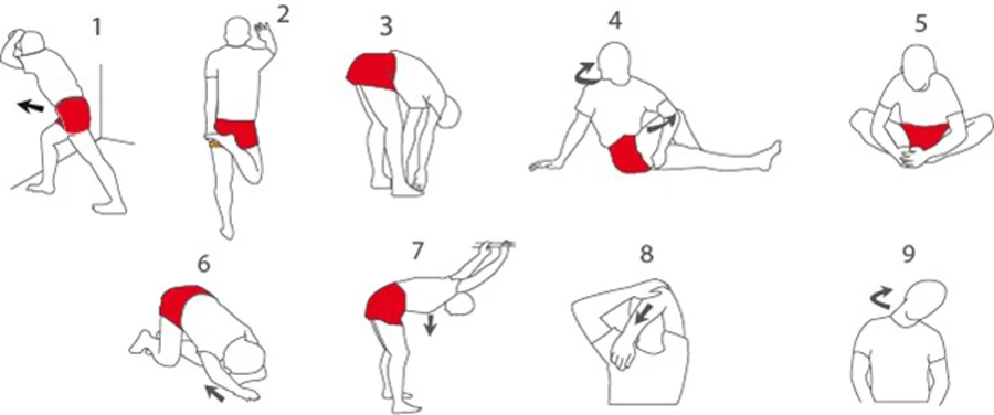 Khởi động trước khi dùng máy chạy bộ điện