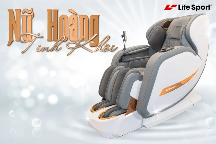 Ghế massage sang trọng, tinh tế
