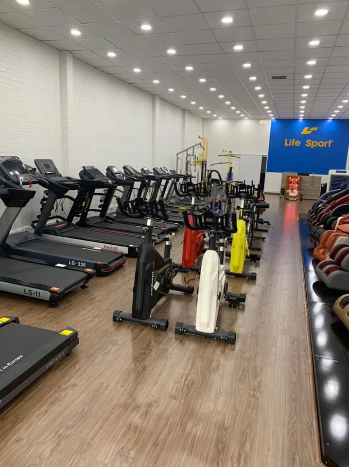 Xe đạp tập tại chi nhánh Hải Dương