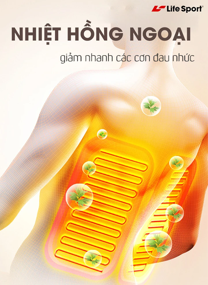 Ghế massage làm giảm nhanh cơn đau nhức