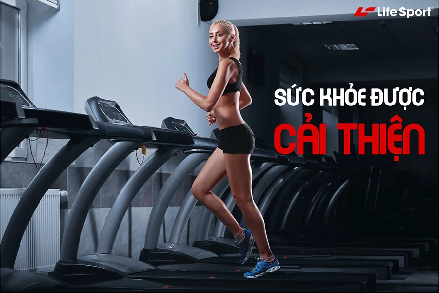 Máy chạy bộ tăng cường sức khỏe