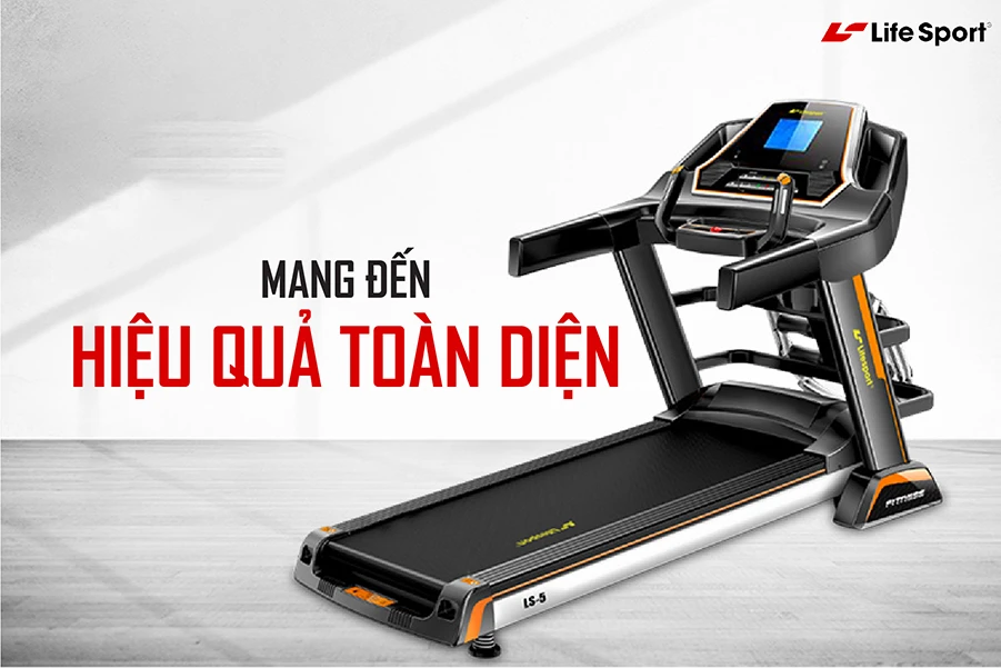 Máy chạy bộ mang đến hiệu quả toàn diện và bền vững