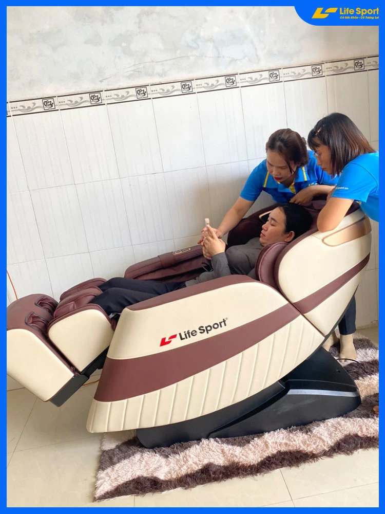 Thời gian sử dụng ghế massage toàn thân hợp lý