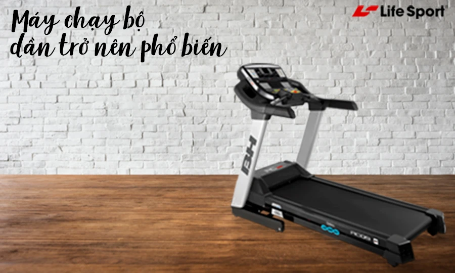 Máy chạy bộ trở nên phổ biến hơn rất nhiều