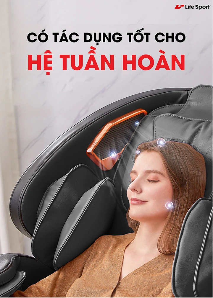 Lợi ích sử dụng ghế massage toàn thân 