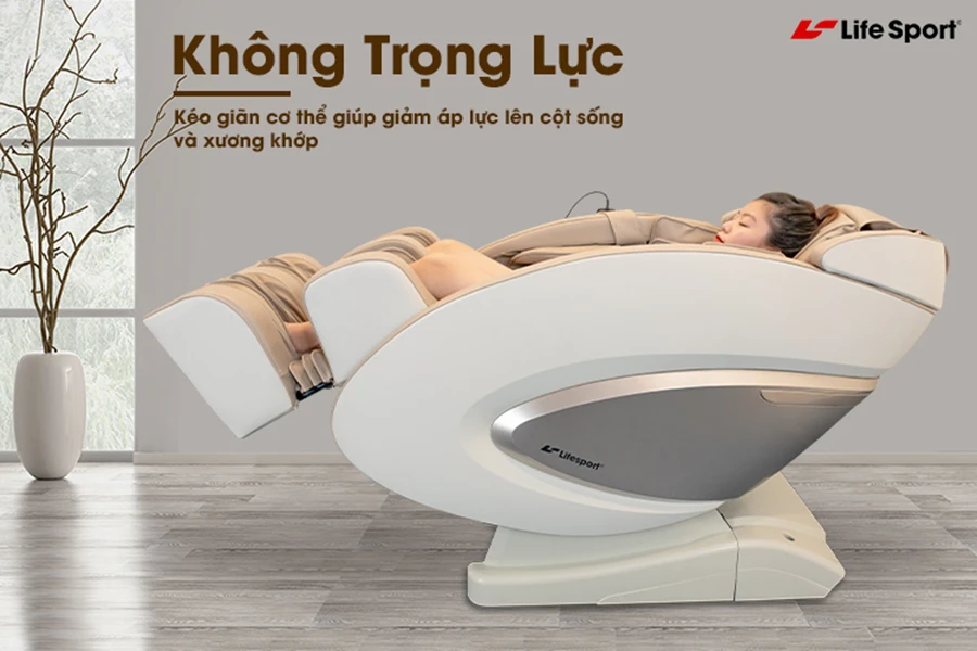 Ghế massage giá rẻ Lifesport LS-299, góp 0%