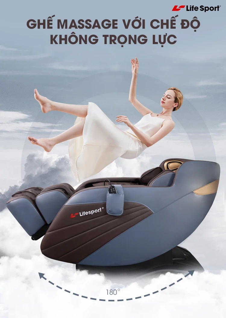 Chế độ không trọng lực kéo giãn cơ thể