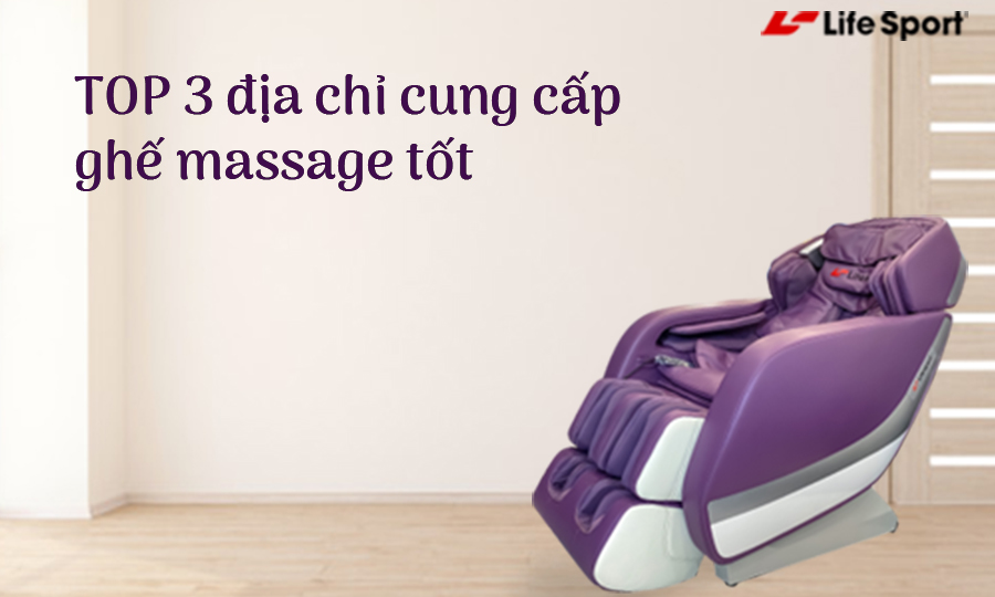 Top 3 địa chỉ cung cấp ghế massage toàn thân tốt