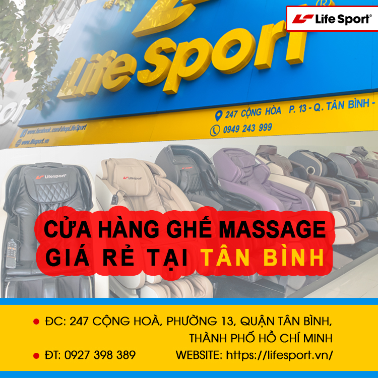Bật mí nơi mua ghế mát xa Tân Bình giá rẻ, chính hãng, góp 0%