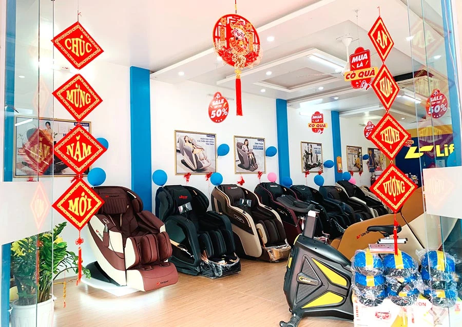 Cùng Lifesport mang Tết về nhà, tặng ghế massage cho người thân nhé bạn