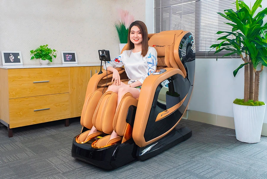 Ghế massage - Thiết bị thư giãn và chăm sóc sức khỏe hiệu quả