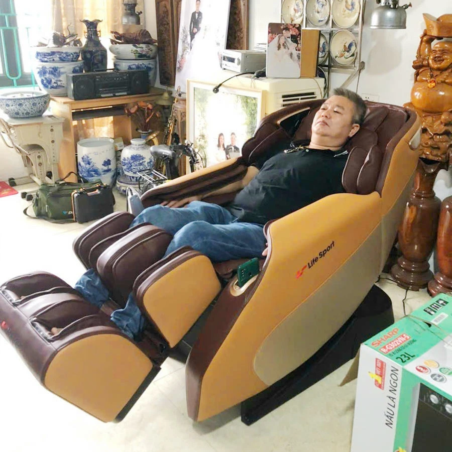 Giao ghế Lifesport LS-911 cho anh Minh ở Hà Nội 