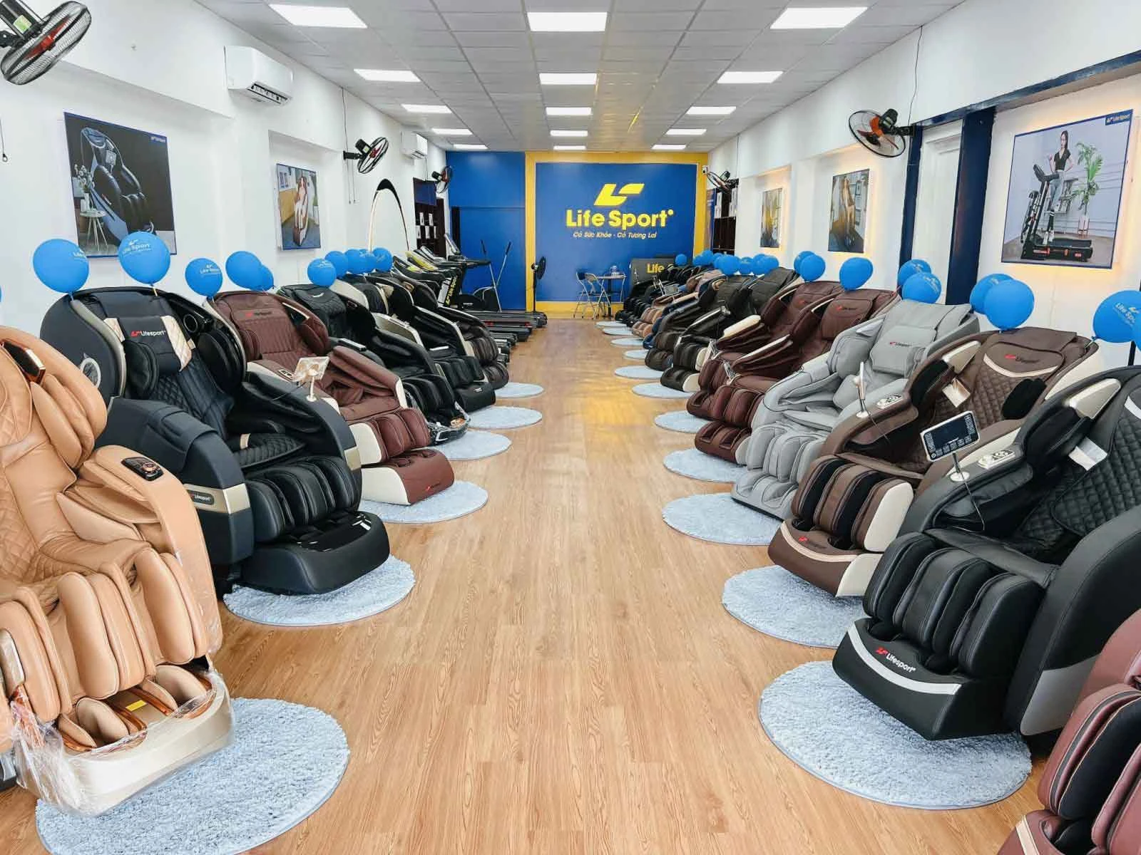 Mua ghế massage thanh lý giá rẻ tại Lifesport 